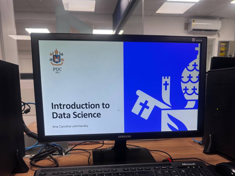 Clase de Introduction to Data Science en la PUC-Rio